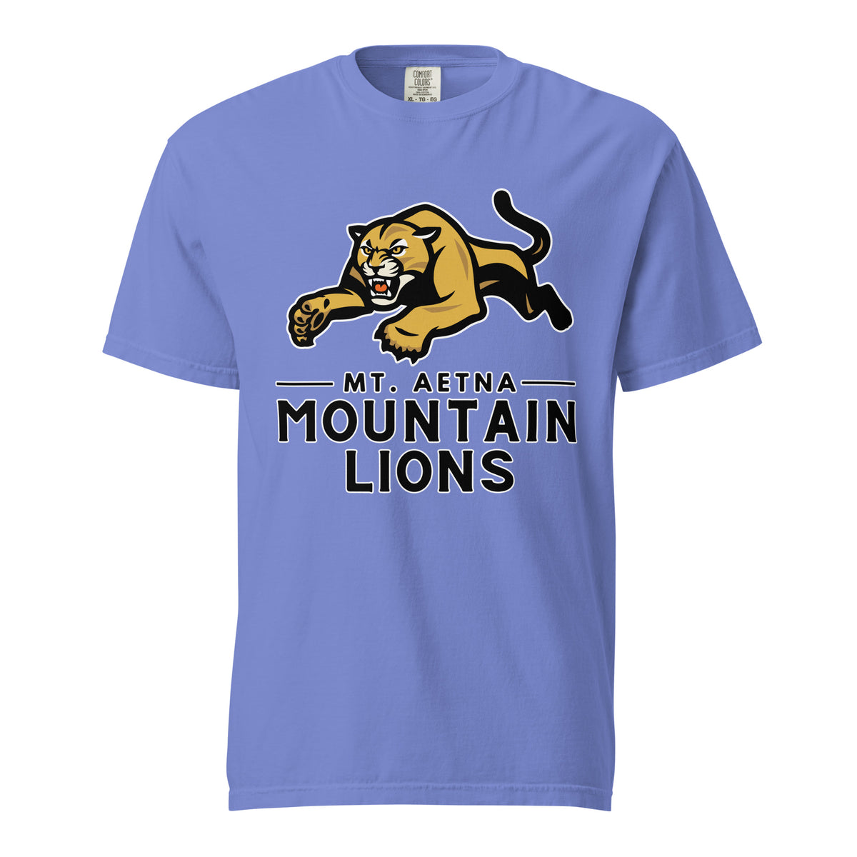Signature | Comfort Colors T-Shirt | Mt. Aetna Adventist School | Emblem Logo