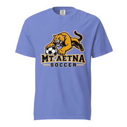 Signature | Comfort Colors T-Shirt | Mt. Aetna Adventist School | Soccer Apex Logo