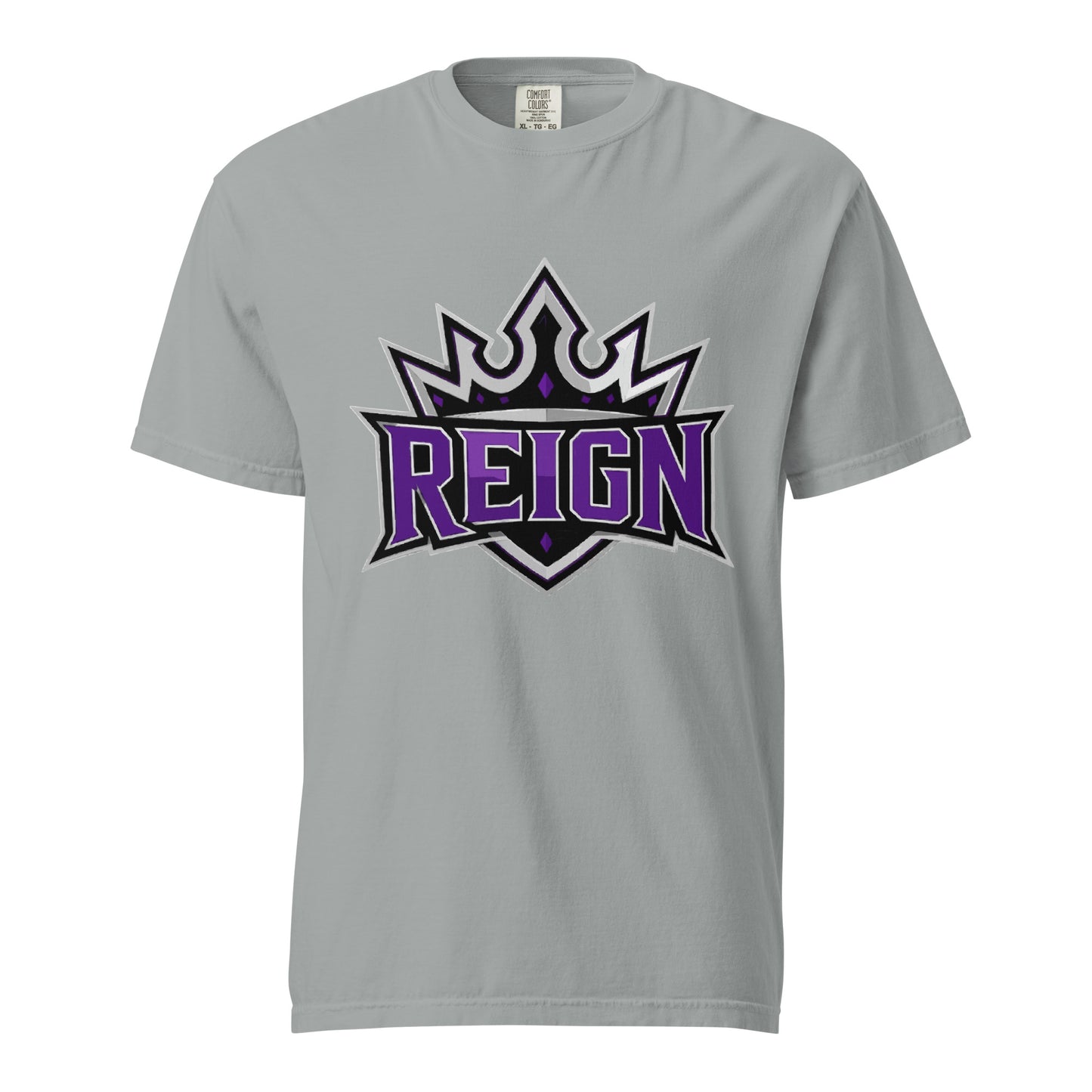 Signature | Comfort Colors T-Shirt | REIGN 10U Softball | Emblem Logo