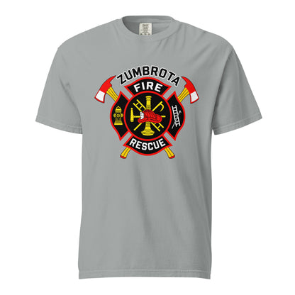 Signature | Comfort Colors T-Shirt | Zumbrota Fire Department | Vanguard Logo