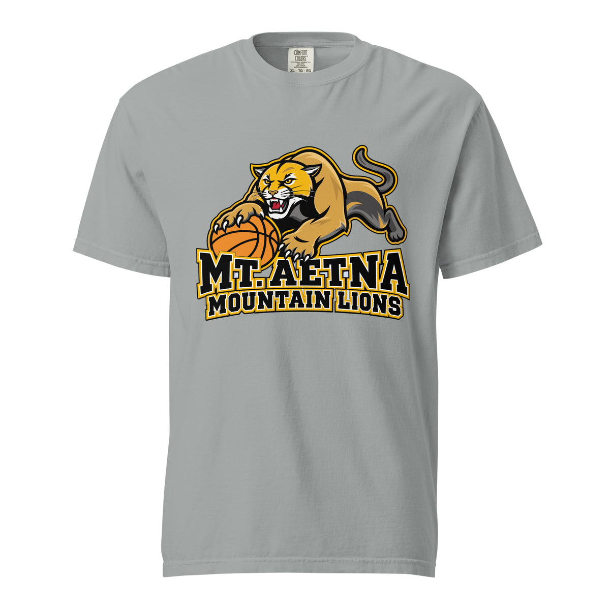 Signature | Comfort Colors T-Shirt | Mt. Aetna Adventist School | Crest Logo