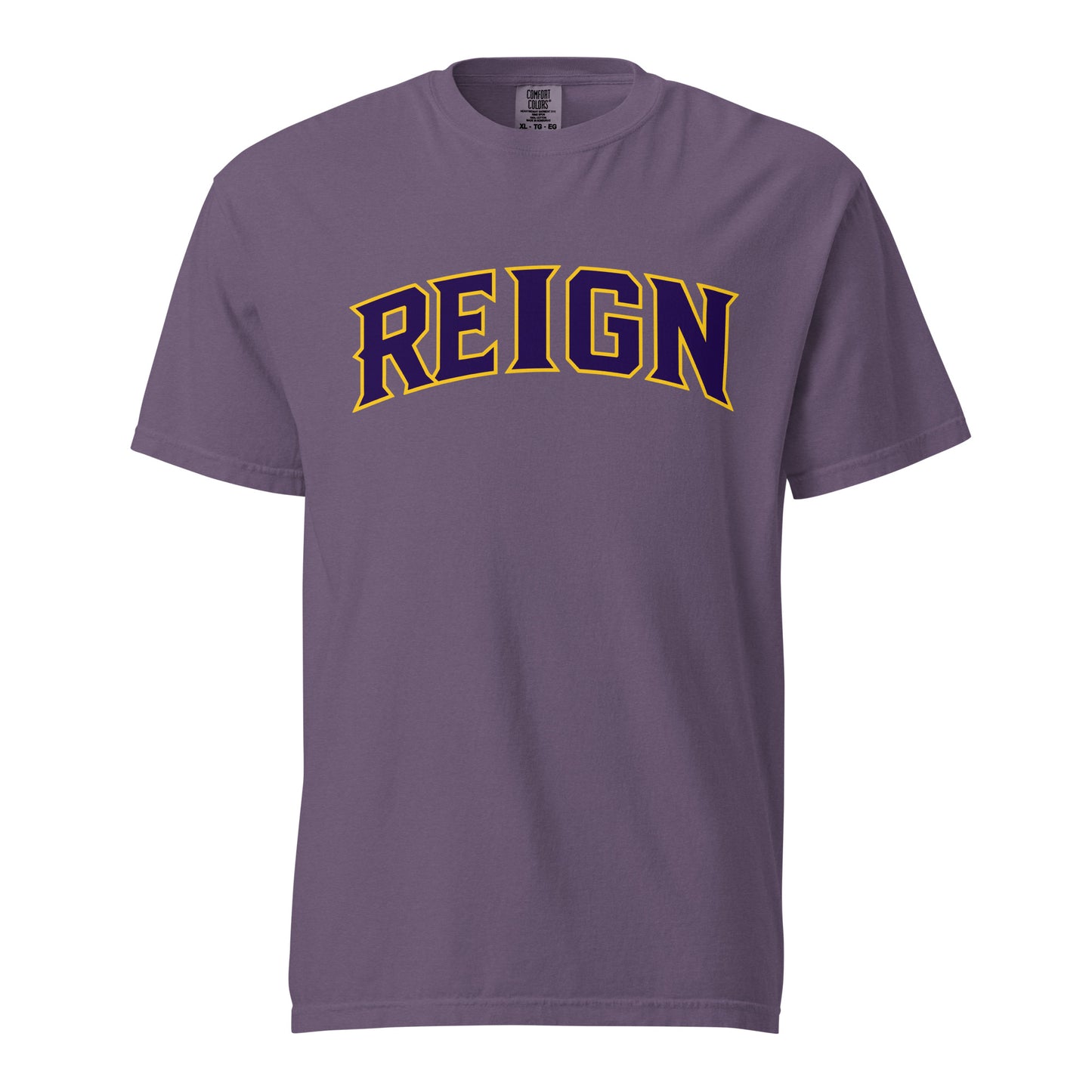 Signature | Comfort Colors T-Shirt | REIGN 10U Softball | Script Logo