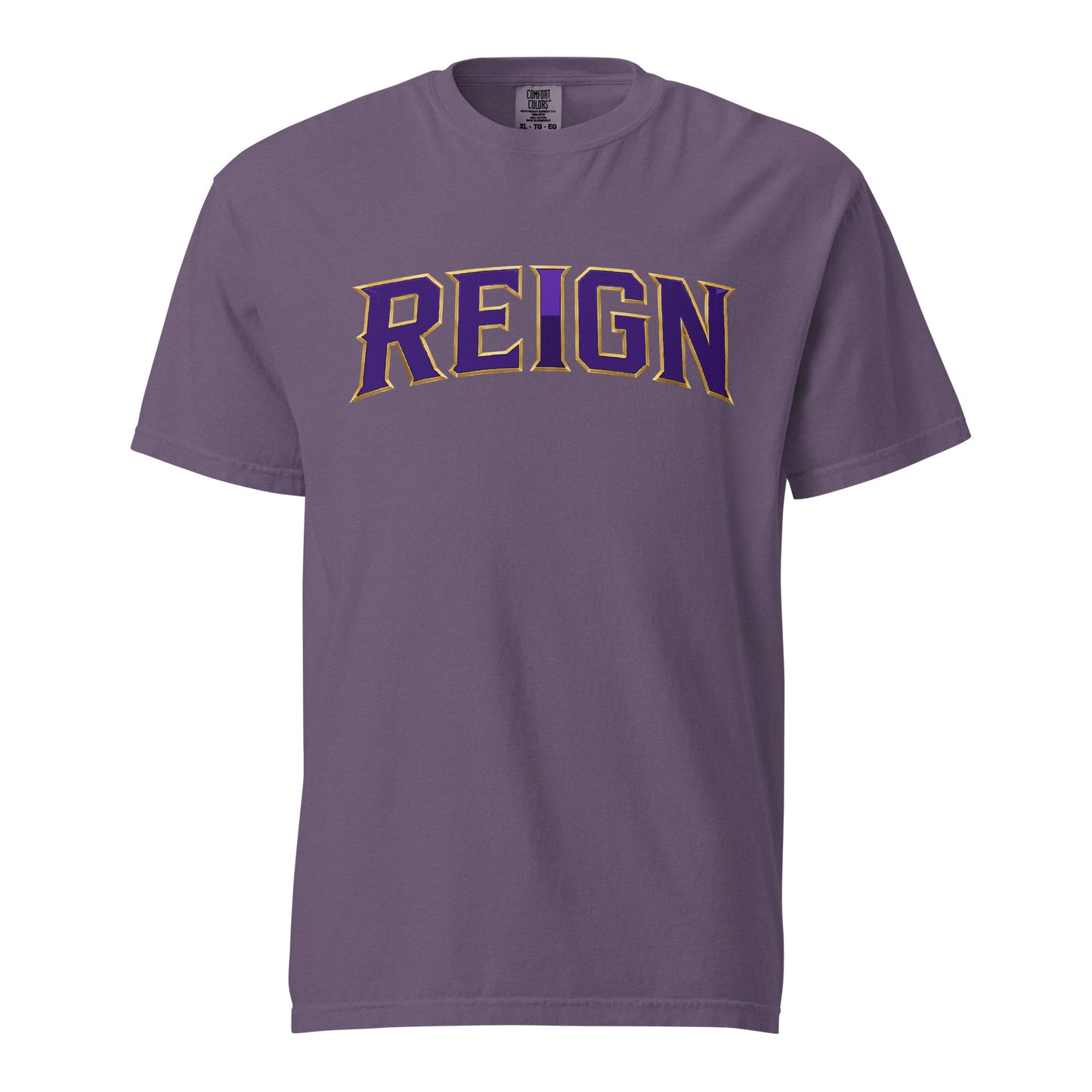 Signature | Comfort Colors T-Shirt | REIGN 10U Softball | Script Logo