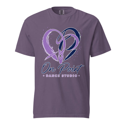 Signature | Comfort Colors T-Shirt | On Point Dance Studio | Crest Logo