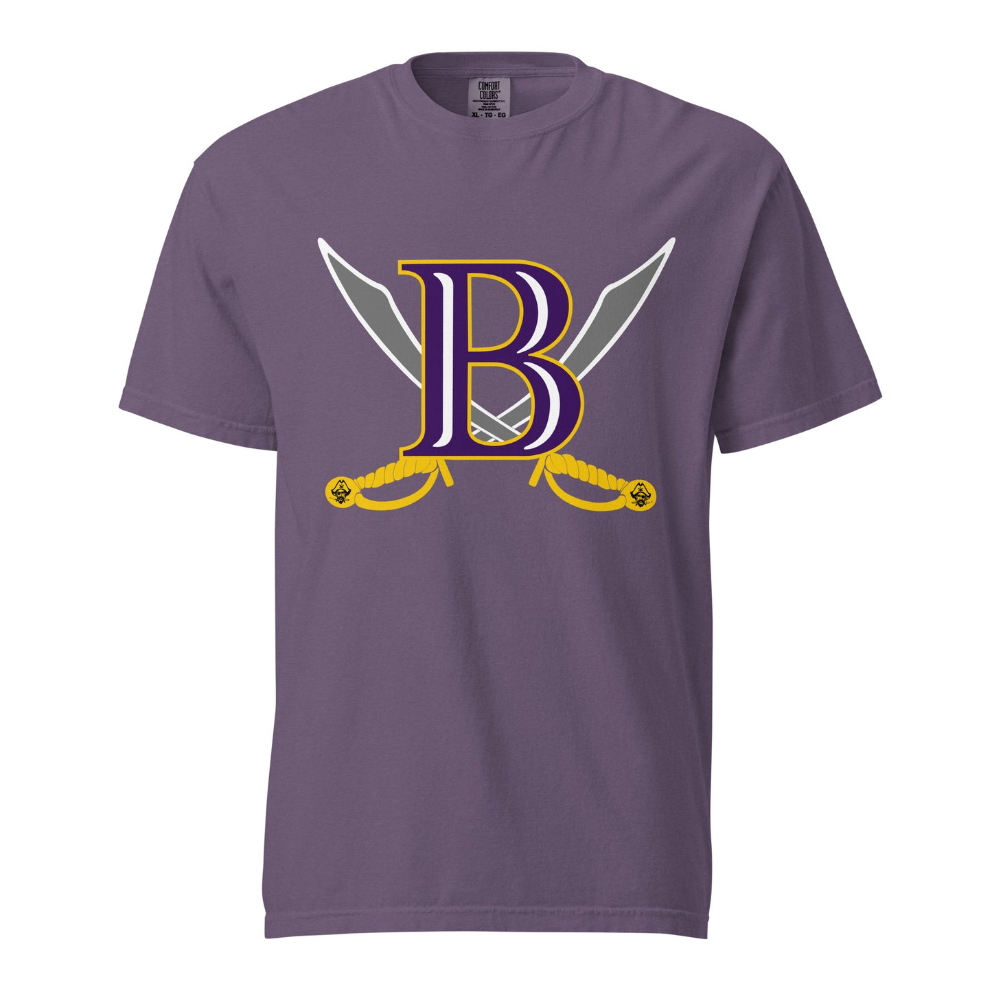 Signature | Comfort Colors T-Shirt | Belton Youth Football Pirates | Vanguard Logo
