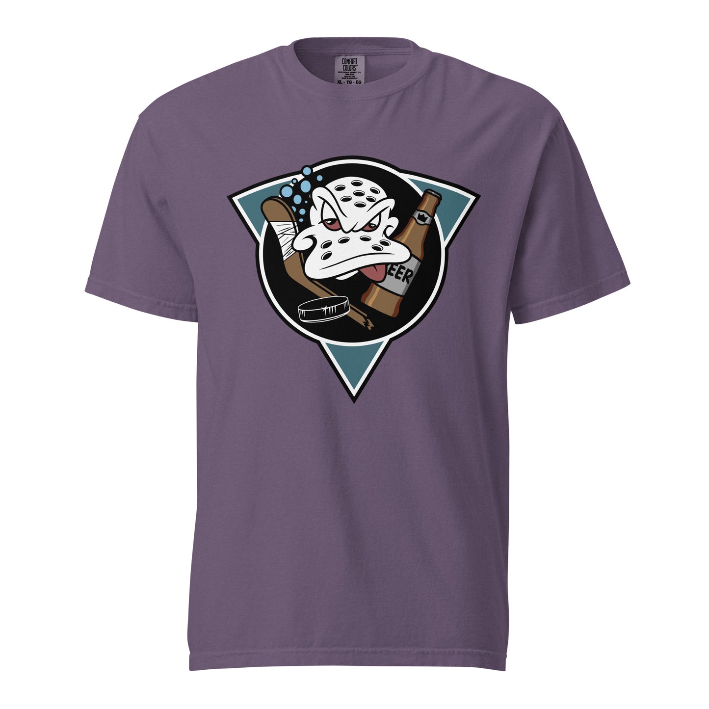 Signature | Comfort Colors T-Shirt | Mighty Drunks | Crest Logo