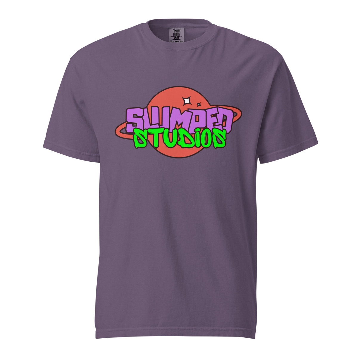 Signature | Comfort Colors T-Shirt | SlumpedStudios | Emblem Logo