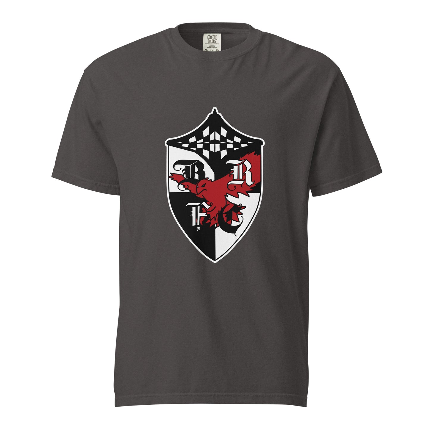 Signature | Comfort Colors T-Shirt | Bard College Rugby Football Club | Raptor Logo