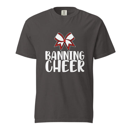 Signature | Comfort Colors T-Shirt | BHS Coed Cheer | Banning Cheer Logo