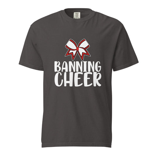 Signature | Comfort Colors T-Shirt | BHS Coed Cheer | Banning Cheer Logo