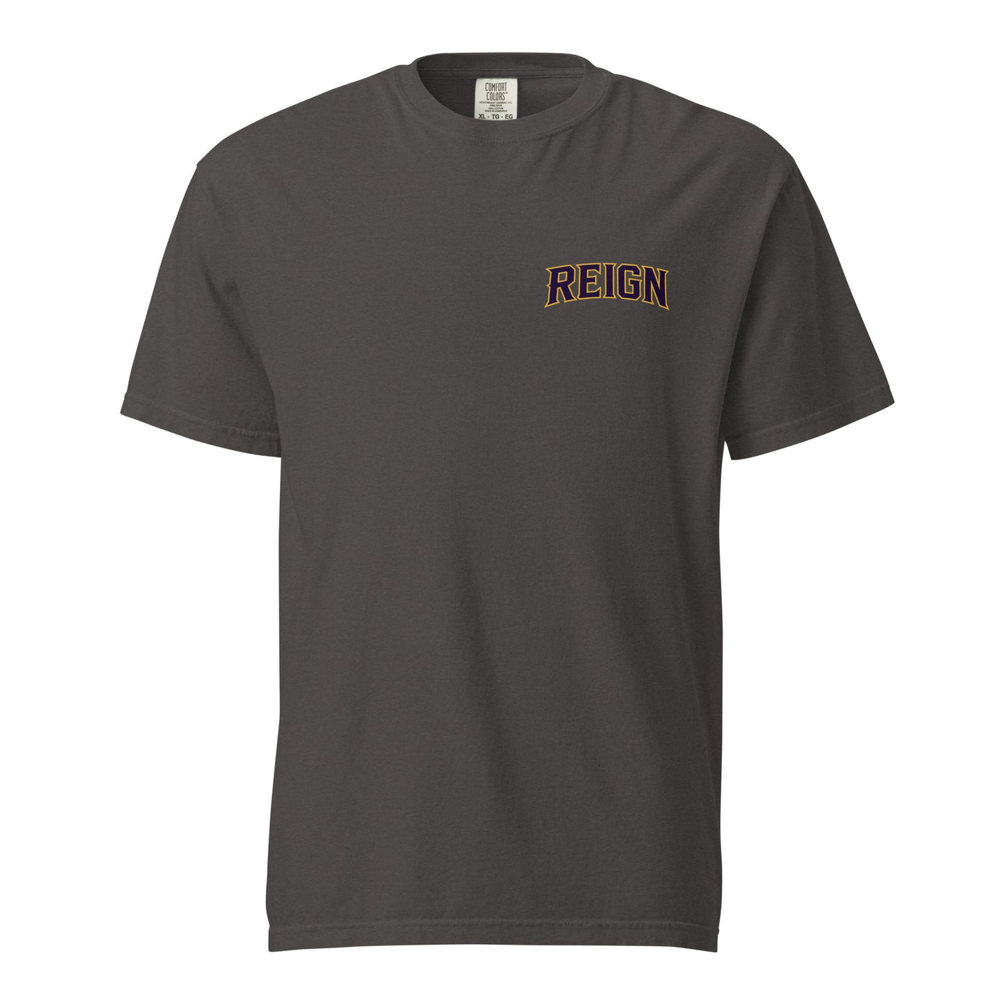 Signature | Comfort Colors T-Shirt | REIGN 10U Softball | Vanguard Logo