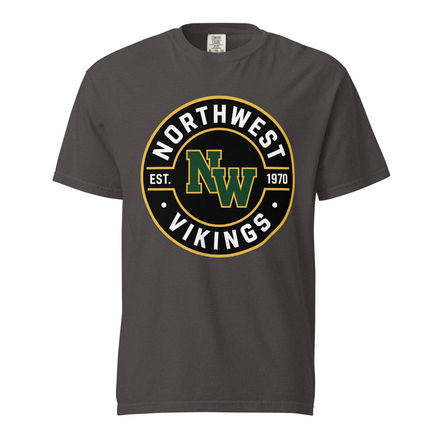 Signature | Comfort Colors T-Shirt | Northwest High School | Badge Logo