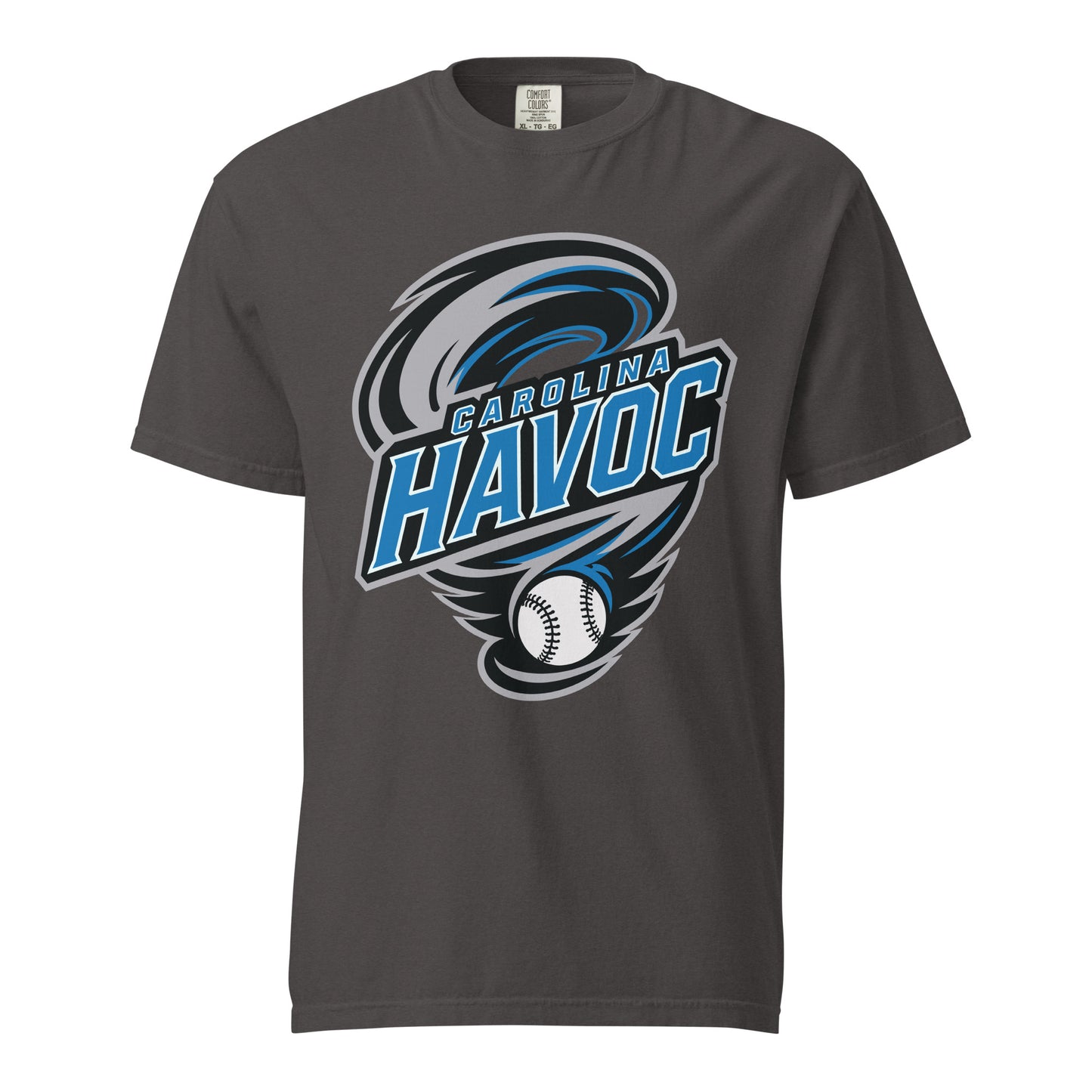 Signature | Comfort Colors T-Shirt | Carolina Havoc | Twister League Crest Logo