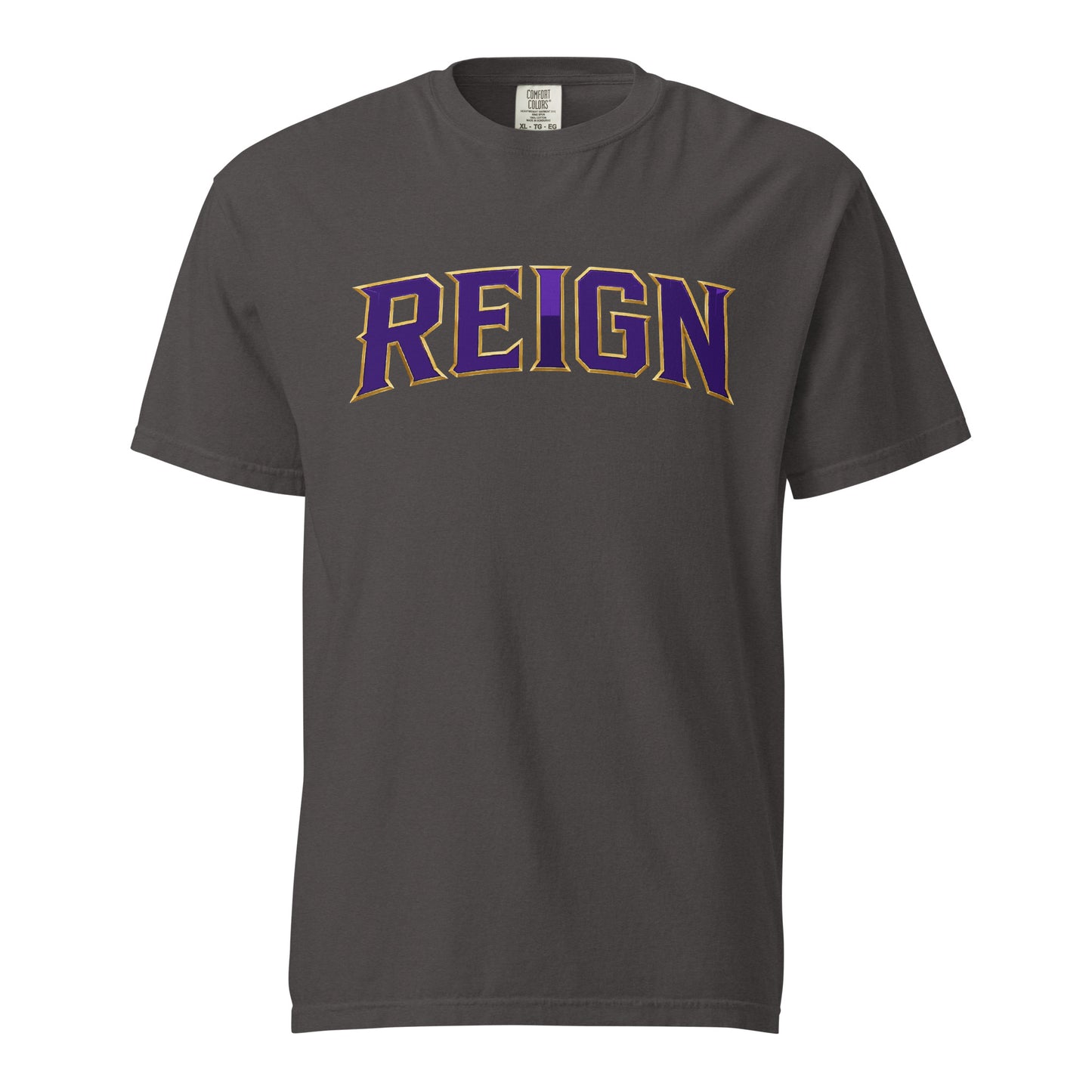 Signature | Comfort Colors T-Shirt | REIGN 10U Softball | Script Logo