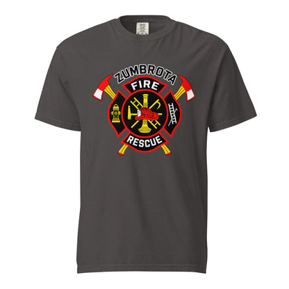 Signature | Comfort Colors T-Shirt | Zumbrota Fire Department | Vanguard Logo