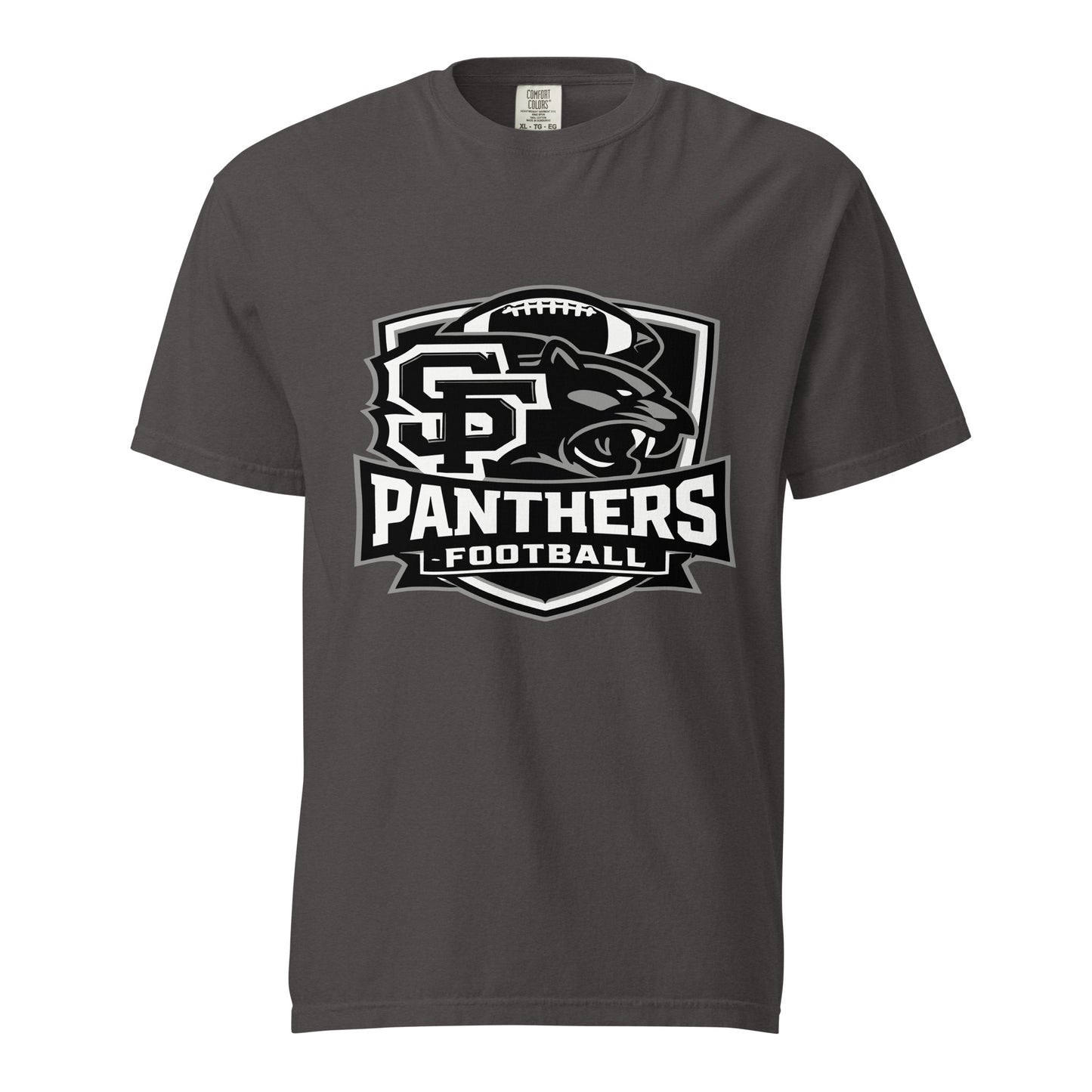 Signature | Comfort Colors T-Shirt | Samuel Fels Football | Shield Logo