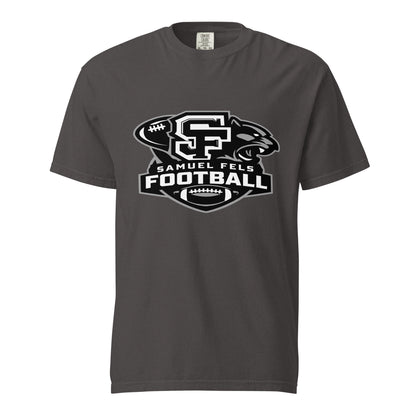 Signature | Comfort Colors T-Shirt | Samuel Fels Football | Crest Logo