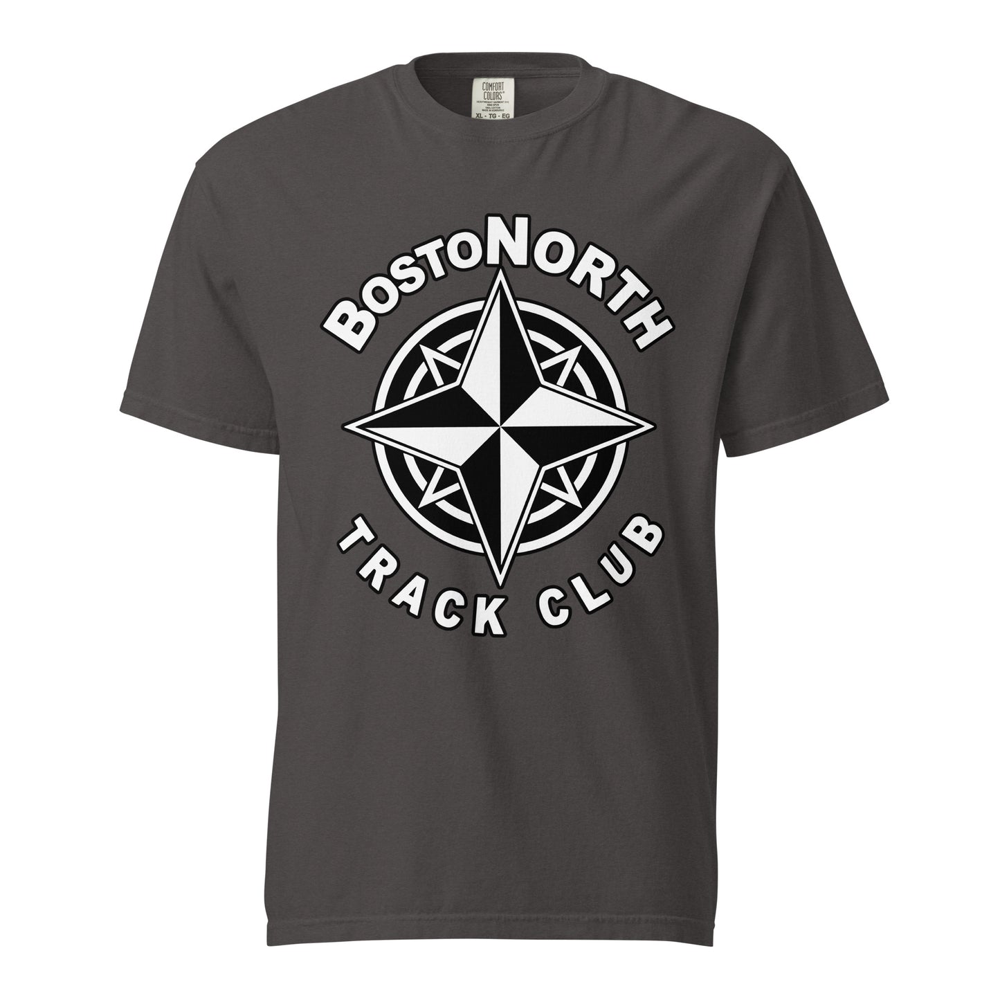 Signature | Comfort Colors T-Shirt | Boston-North Track Club | Crest Logo