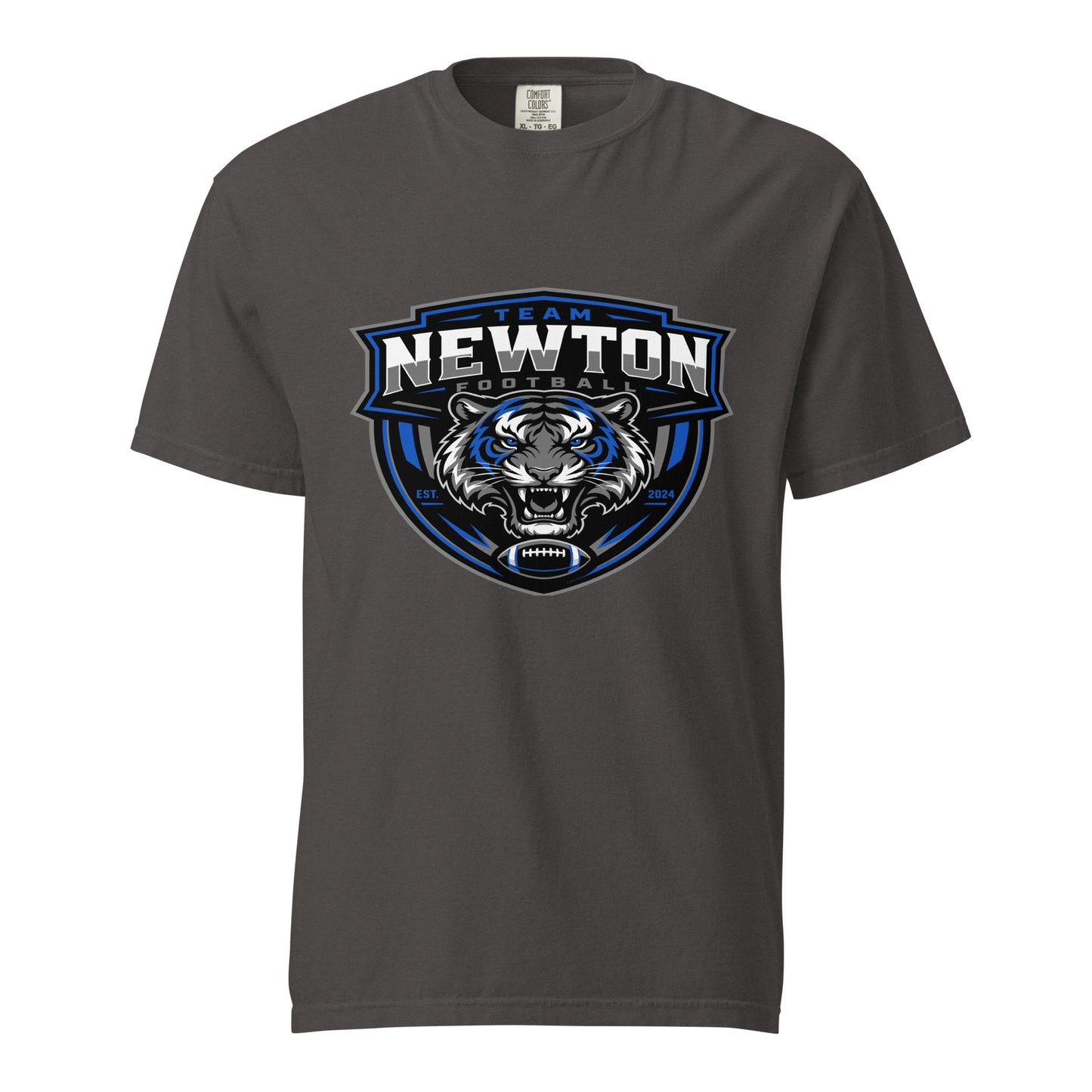 Signature | Comfort Colors T-Shirt | Newton Youth football league | Shield Logo