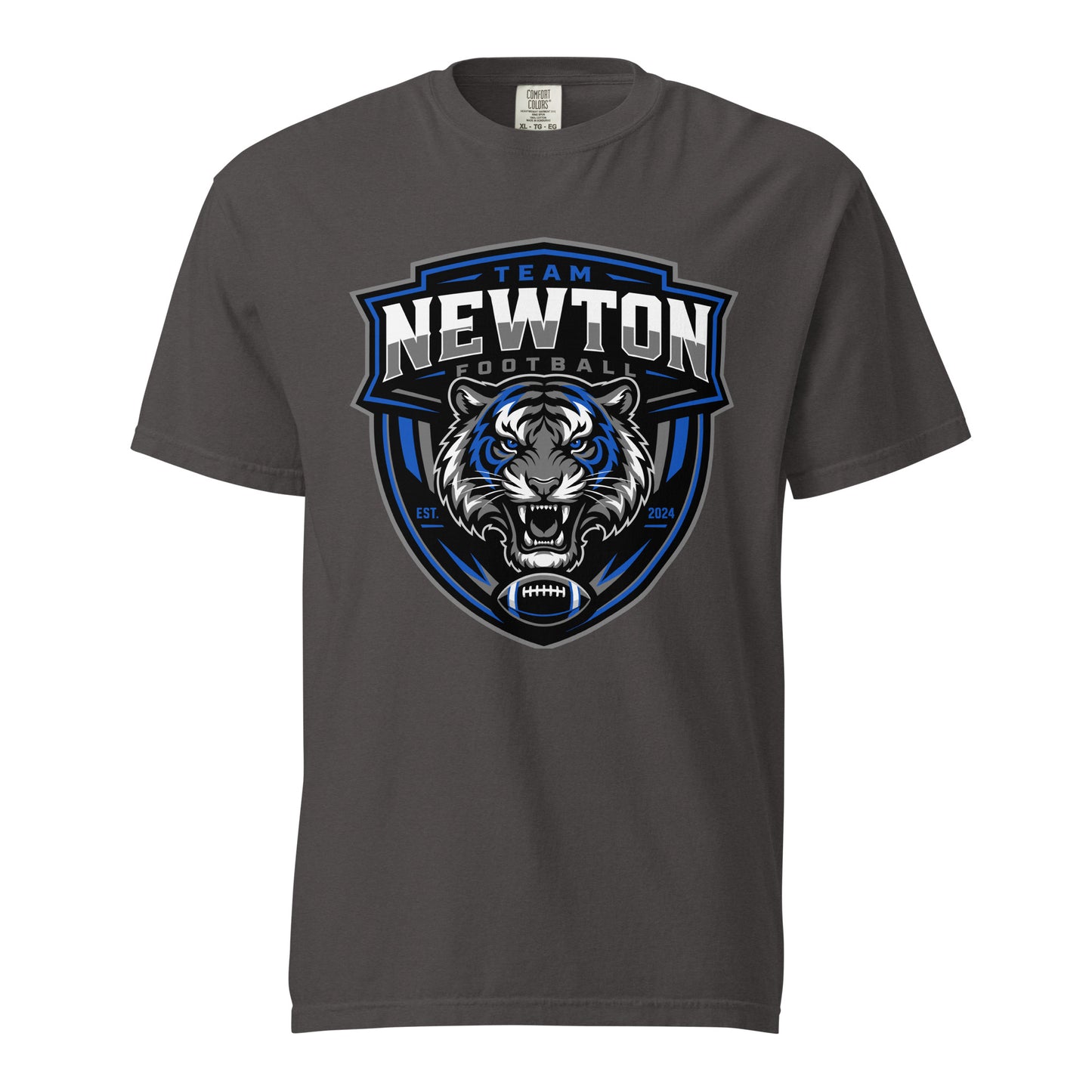 Signature | Comfort Colors T-Shirt | Newton Youth football league | Shield Logo