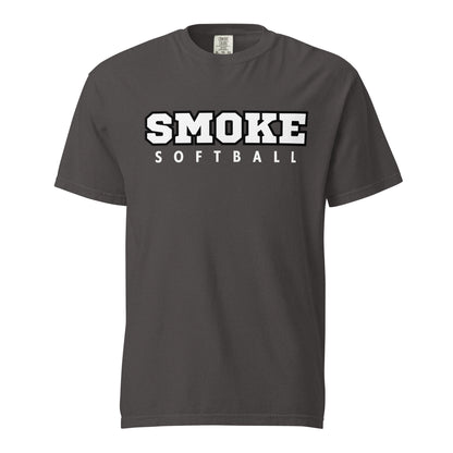Signature | Comfort Colors T-Shirt | Smoke 14U Softball | Crest Logo