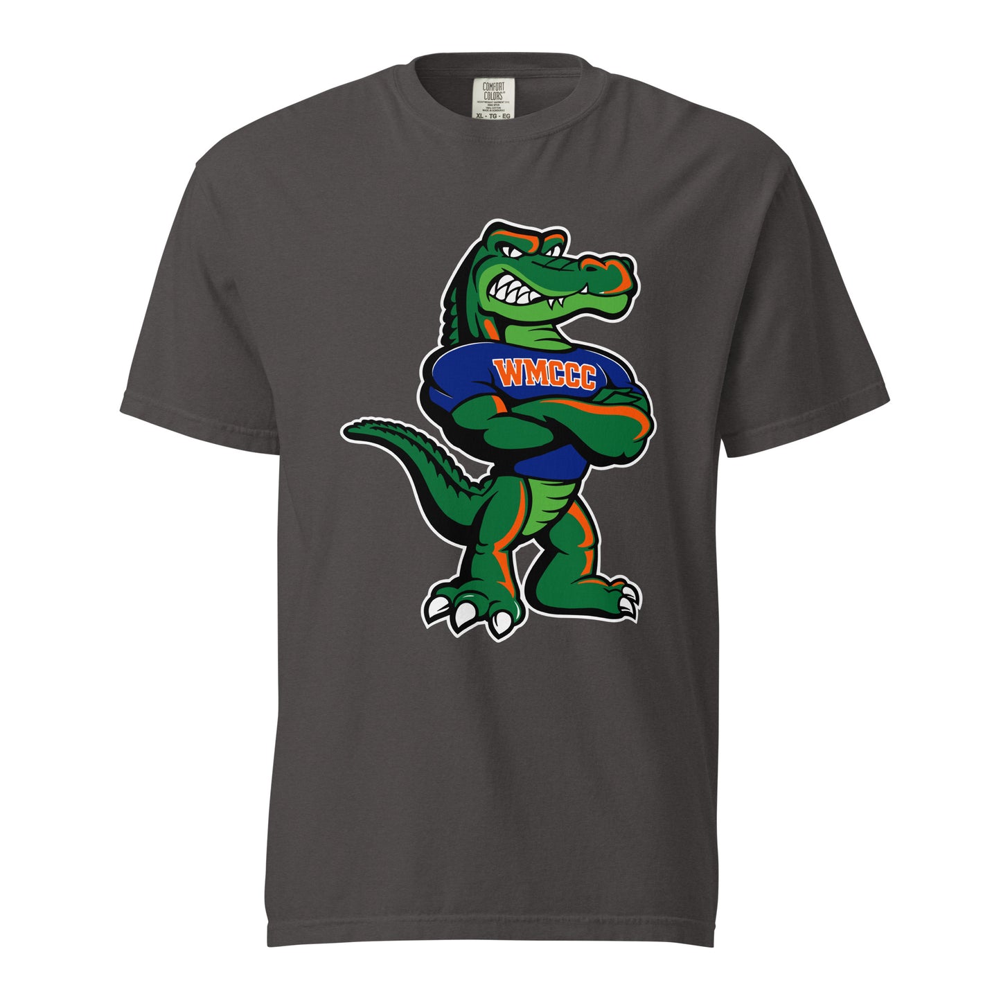 Signature | Comfort Colors T-Shirt | West Memphis Community Christian College Gators | Mascot Logo