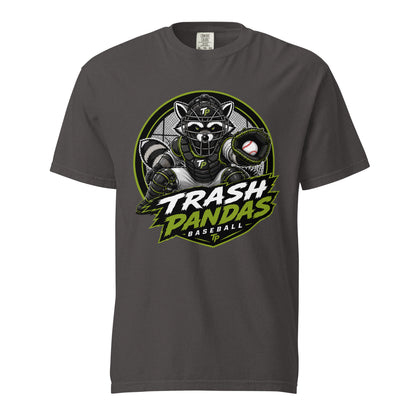 Signature | Comfort Colors T-Shirt | Trash Pandas Baseball Organization | Athletics Logo