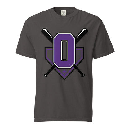 Signature | Comfort Colors T-Shirt | Carolina Outlaws Baseball | Vanguard Logo