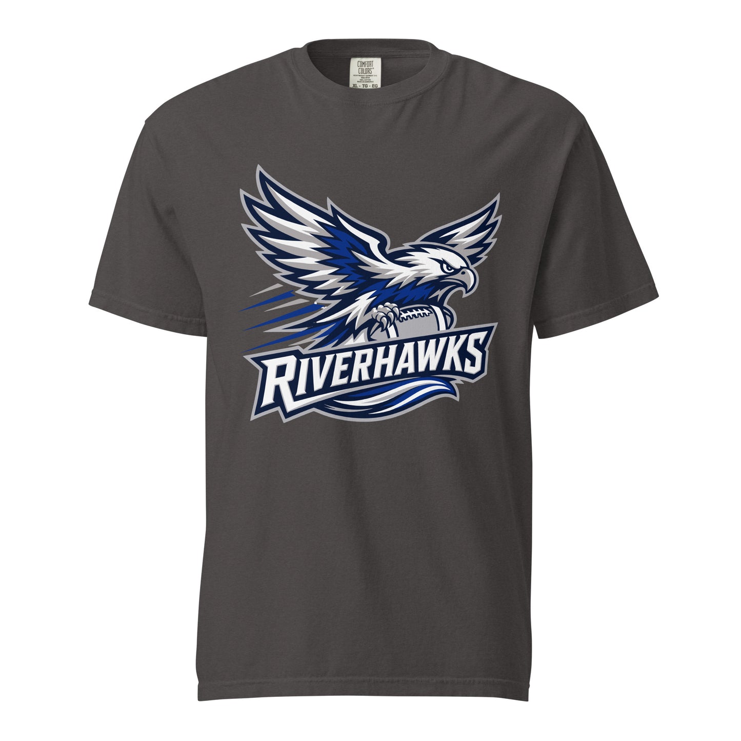 Signature | Comfort Colors T-Shirt | Rochester Riverhawks | Crest Logo
