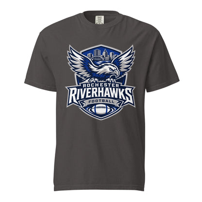 Signature | Comfort Colors T-Shirt | Rochester Riverhawks | Shield Logo