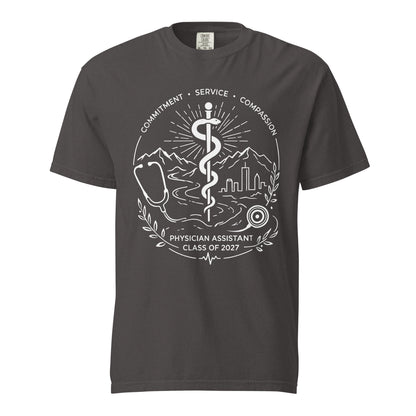 Signature | Comfort Colors T-Shirt | Trine PA program | Crest Logo