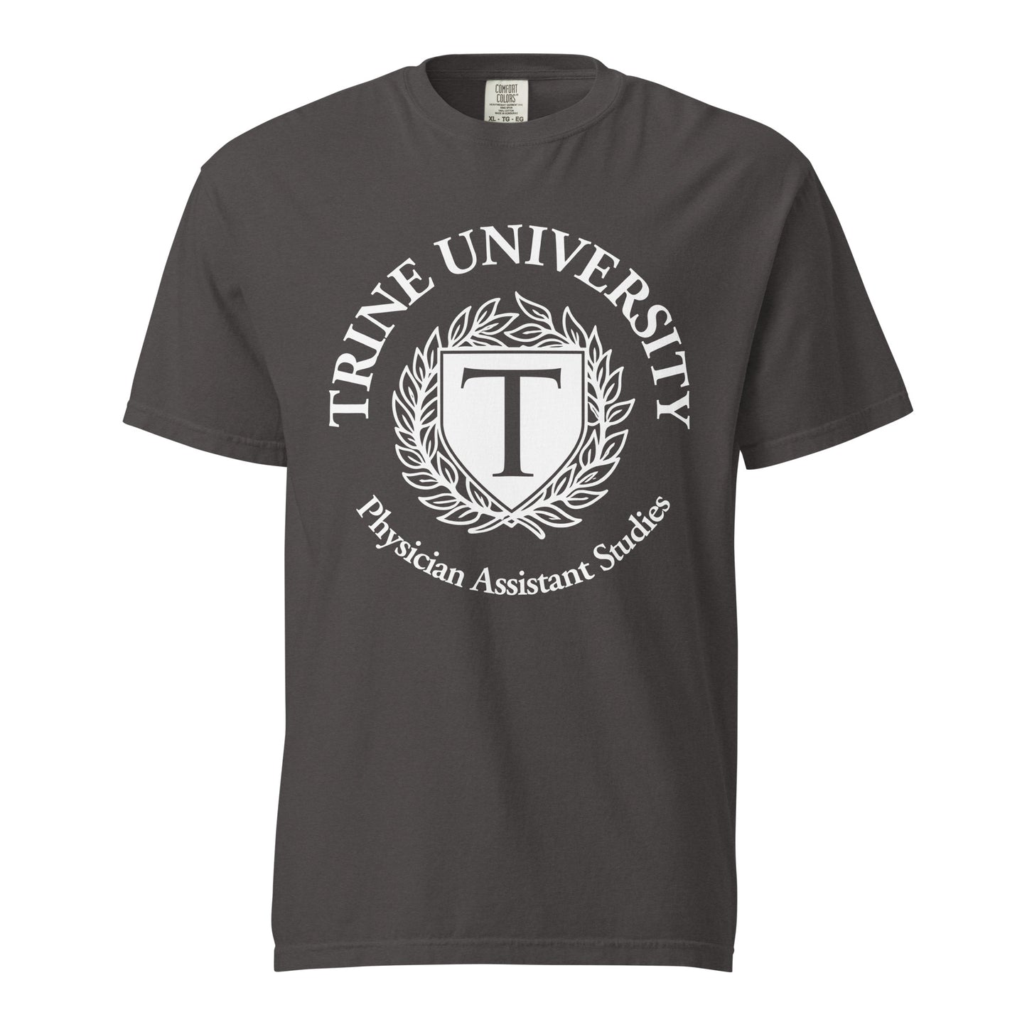 Signature | Comfort Colors T-Shirt | Trine PA program | Emblem Logo