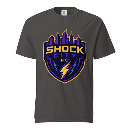 Signature | Comfort Colors T-Shirt | Shock City FC | Crest Logo