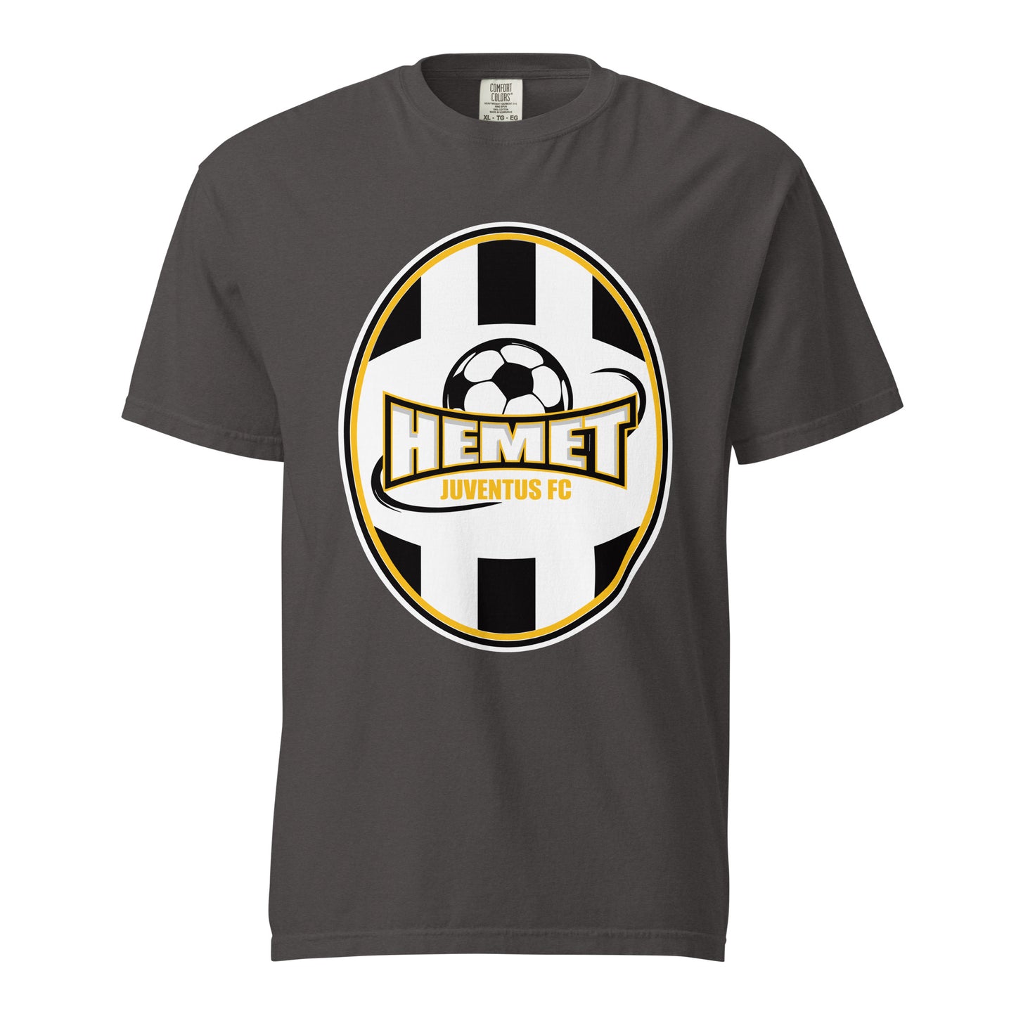 Signature | Comfort Colors T-Shirt | Hemet Juventus | Crest Logo
