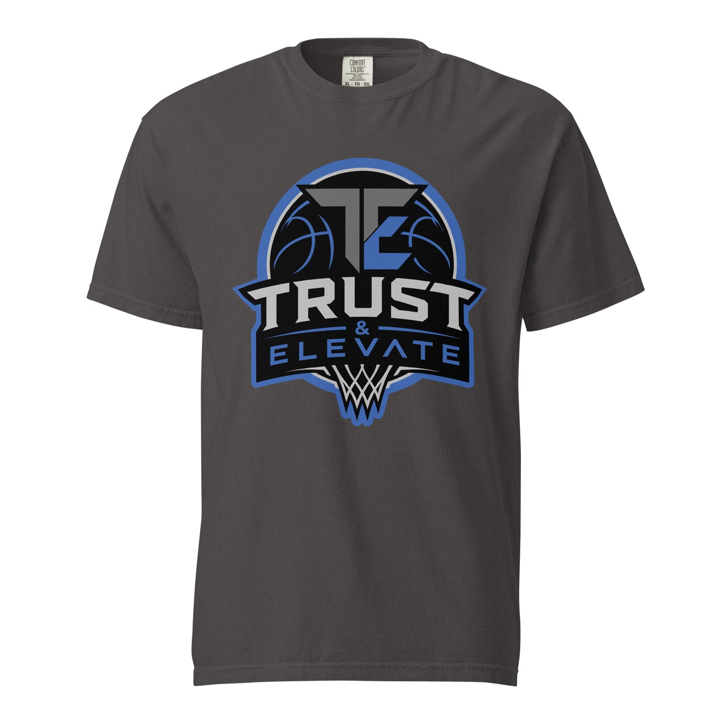 Signature | Comfort Colors T-Shirt | Trust & Elevate | Vanguard Elite Logo