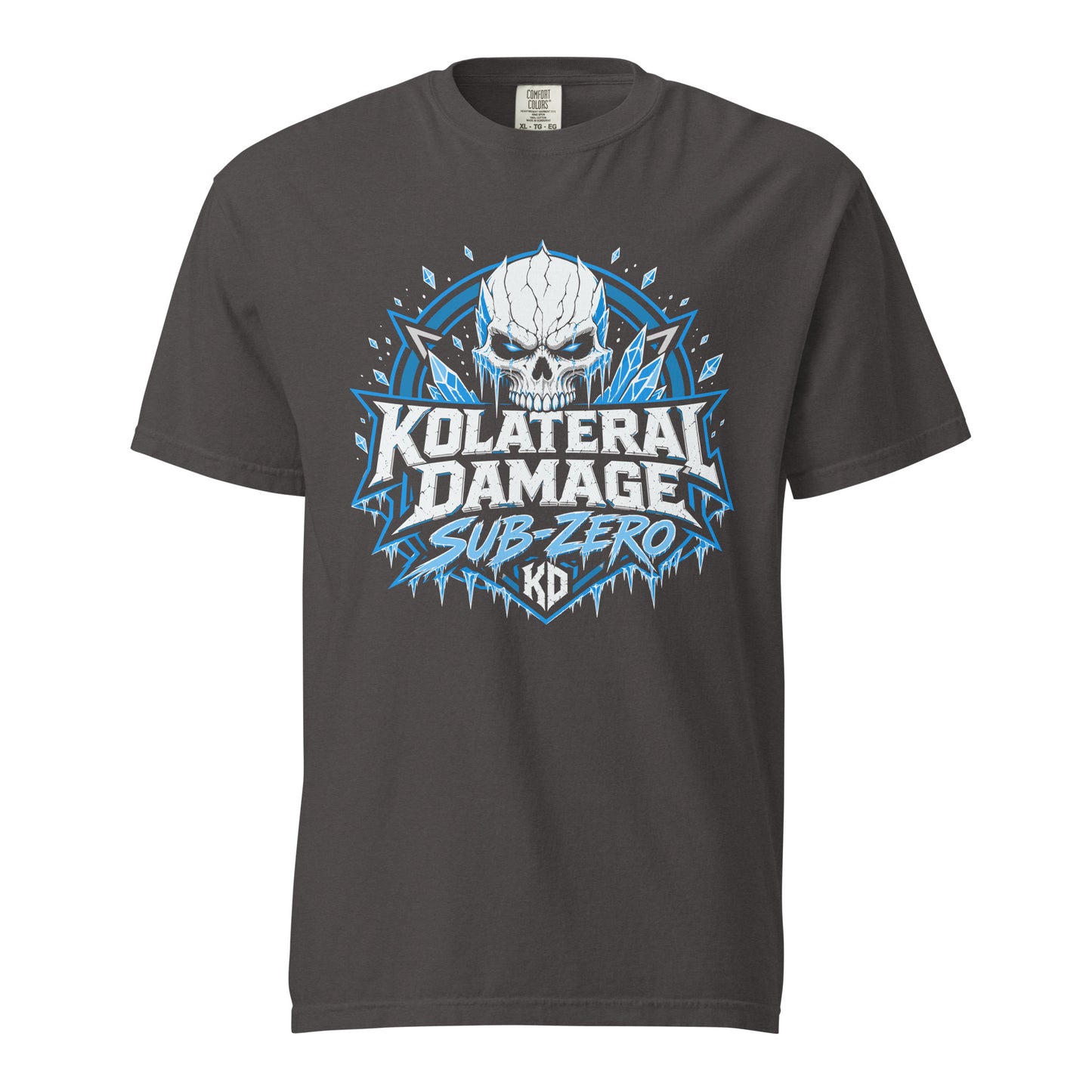 Signature | Comfort Colors T-Shirt | Kolateral Damage E-Sports | Shield Logo