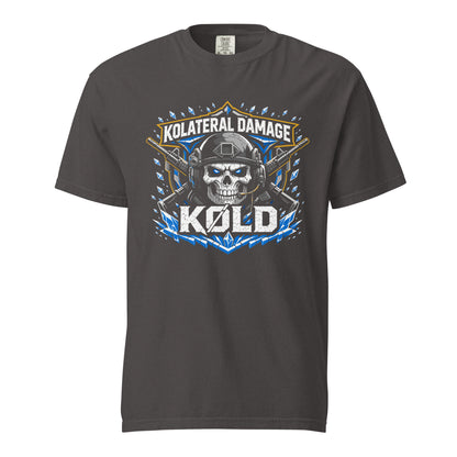 Signature | Comfort Colors T-Shirt | Kolateral Damage E-Sports | Emblem Logo
