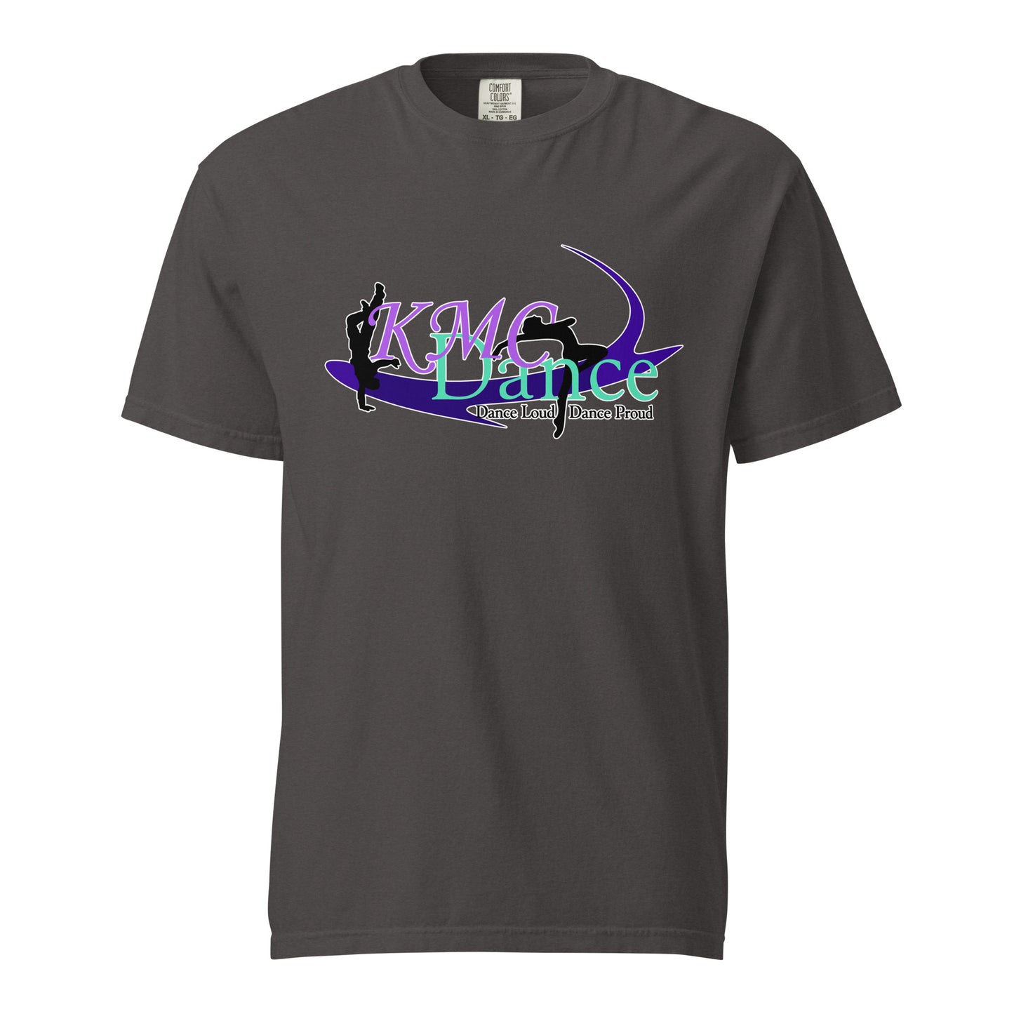Signature | Comfort Colors T-Shirt | KMC Dance & Gymnastics | Emblem Logo