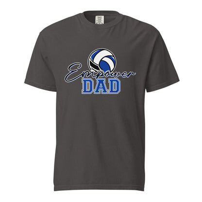 Signature | Comfort Colors T-Shirt | Empower Volleyball Club | Dad Crest Logo