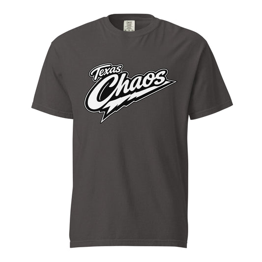 Signature | Comfort Colors T-Shirt | Texas Chaos | Emblem Logo