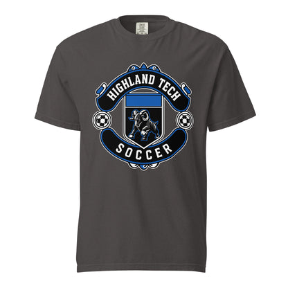 Signature | Comfort Colors T-Shirt | Highland Soccer | Emblem Logo