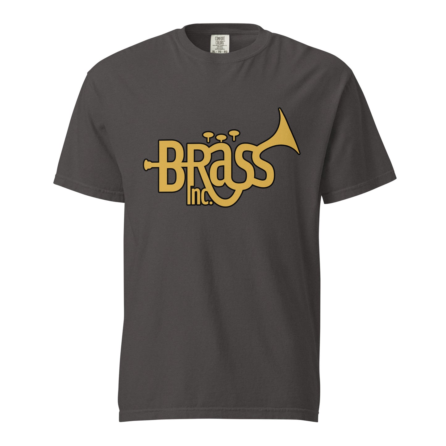 Signature | Comfort Colors T-Shirt | Brass Inc. | Crest Logo