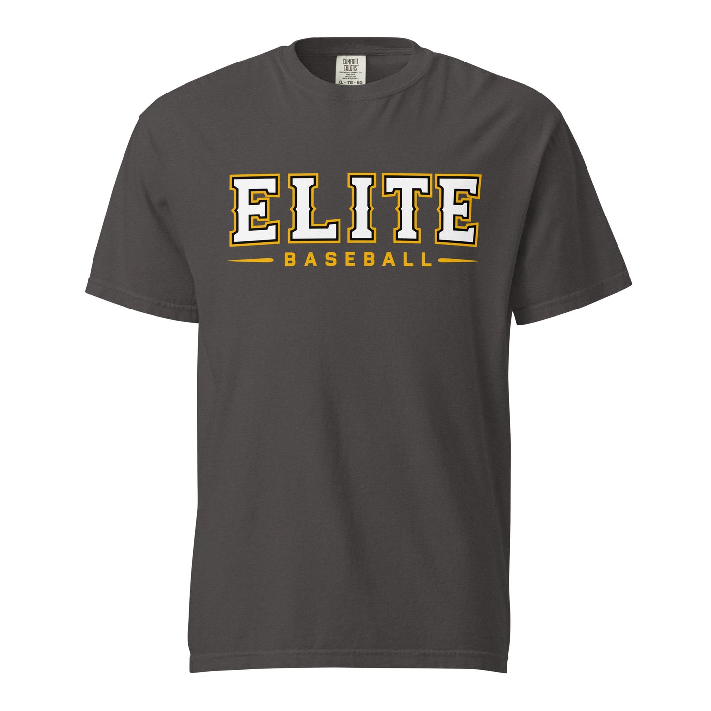 Signature | Comfort Colors T-Shirt | Elite Baseball | Vanguard Logo