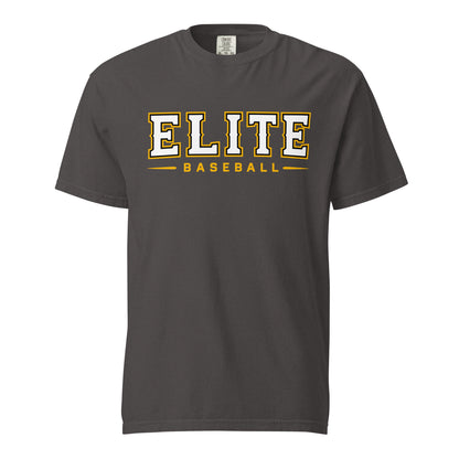 Signature | Comfort Colors T-Shirt | Elite Baseball | Vanguard Logo