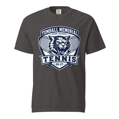 Signature | Comfort Colors T-Shirt | TMHS Tennis | Shield Logo