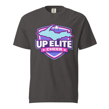 Signature | Comfort Colors T-Shirt | UP Elite Cheer | Shield Logo