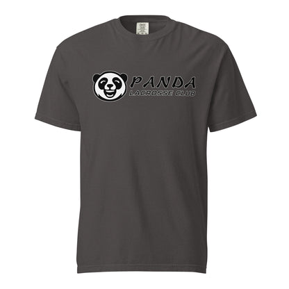 Signature | Comfort Colors T-Shirt | Panda Lacrosse Club | Crest Logo