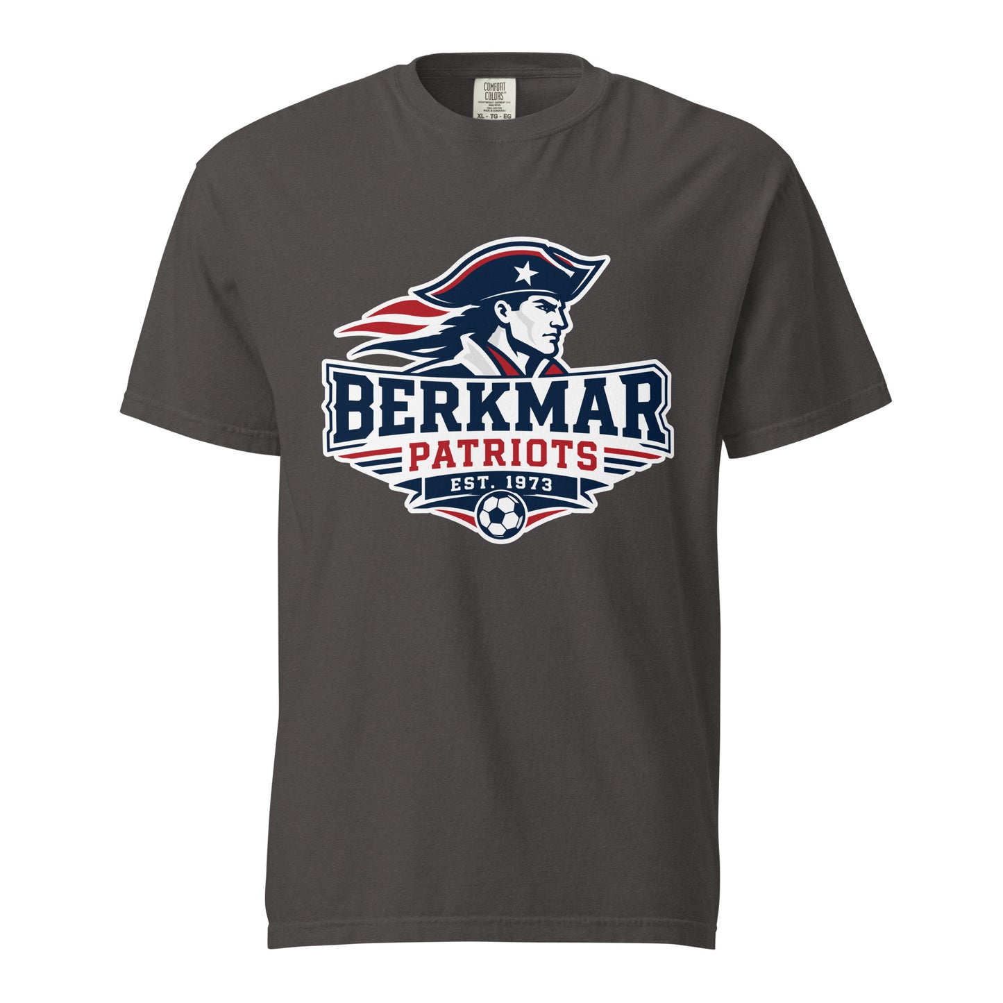 Signature | Comfort Colors T-Shirt | Berkmar High School Soccer | Vanguard Logo