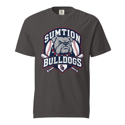 Signature | Comfort Colors T-Shirt | Sumtion bulldogs | Emblem Logo