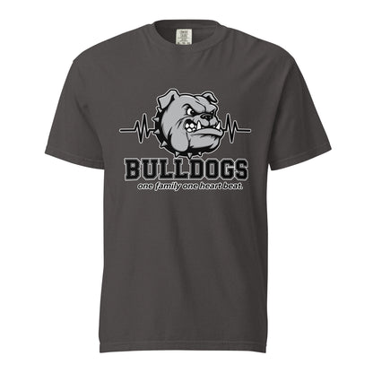 Signature | Comfort Colors T-Shirt | Celina Recreational Football Black | Bulldogs Crest Logo